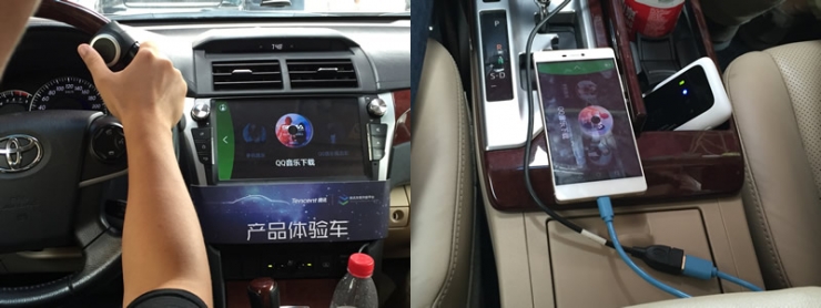 手機(jī)投屏車(chē)載屏幕