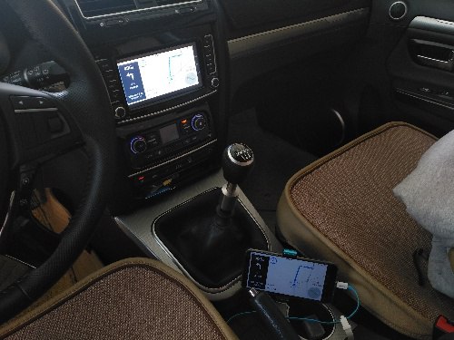 手機車載投屏的方法