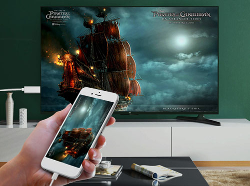 手機無線投屏電視