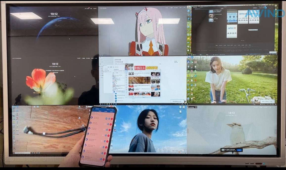 多臺電腦投屏一個屏幕 多臺電腦投屏一個屏幕